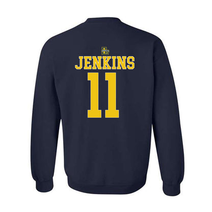 La Salle - NCAA Women's Basketball : Sania Jenkins - Generic Shersey Crewneck Sweatshirt-1