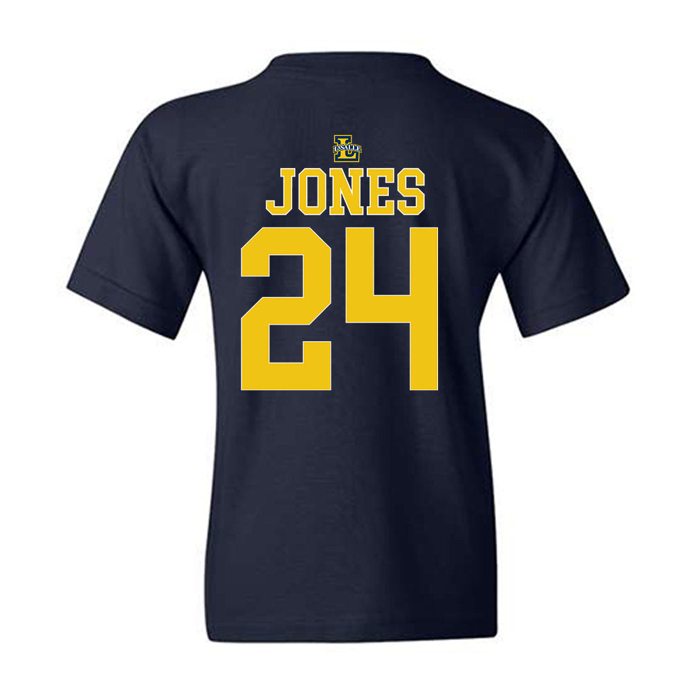 La Salle - NCAA Men's Basketball : Deuce Jones - Generic Shersey Youth T-Shirt-1
