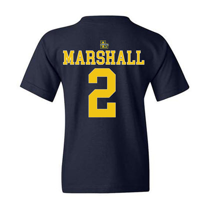 La Salle - NCAA Men's Basketball : Jaeden Marshall - Generic Shersey Youth T-Shirt-1