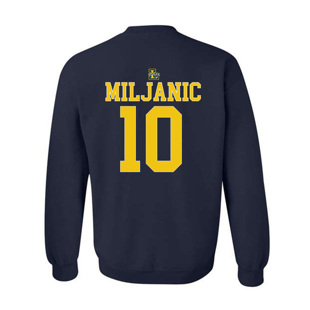 La Salle - NCAA Women's Basketball : Ivona Miljanic - Generic Shersey Crewneck Sweatshirt-1