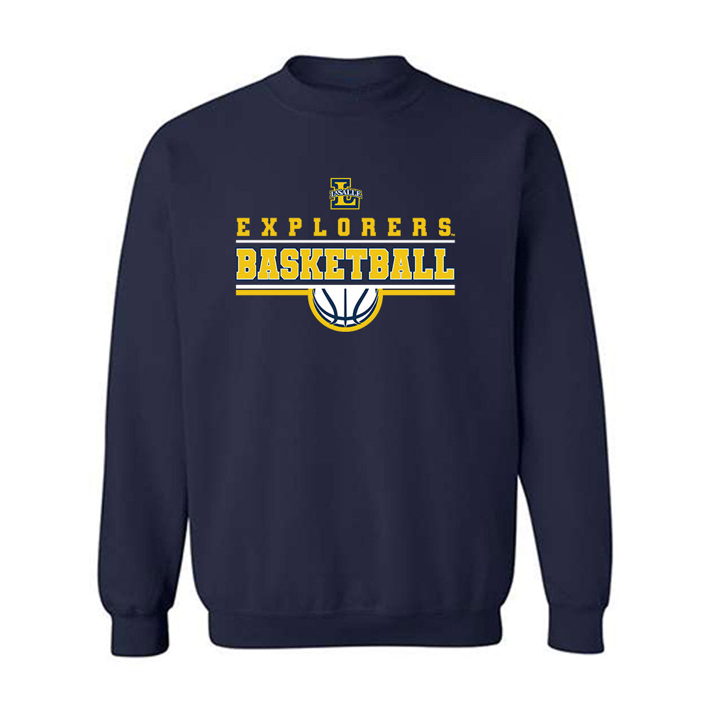 La Salle - NCAA Women's Basketball : Kiara Williams - Generic Shersey Crewneck Sweatshirt-0