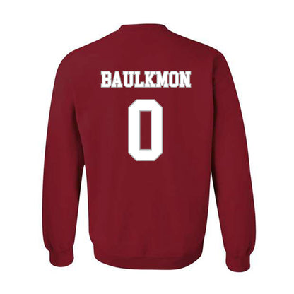 Troy - NCAA Women's Basketball : Kareem Baulkmon - Shersey Crewneck Sweatshirt-1