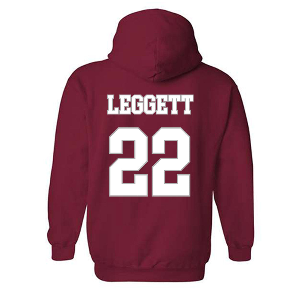 Troy - NCAA Women's Basketball : Rachel Leggett - Shersey Hooded Sweatshirt-1