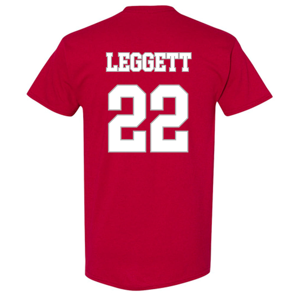 Troy - NCAA Women's Basketball : Rachel Leggett - Shersey T-Shirt-1