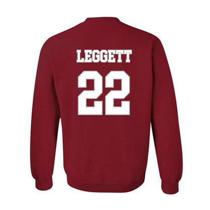 Troy - NCAA Women's Basketball : Rachel Leggett - Shersey Crewneck Sweatshirt-1