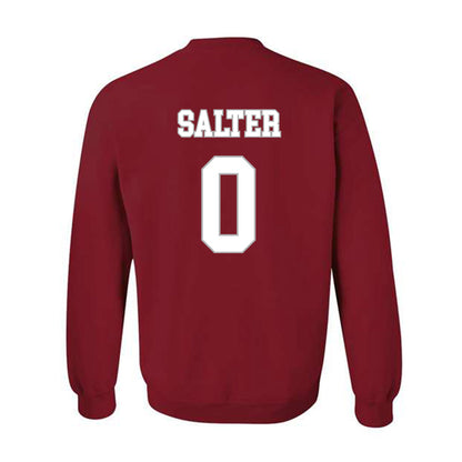 Troy - NCAA Women's Basketball : Detavia Salter - Shersey Crewneck Sweatshirt-1