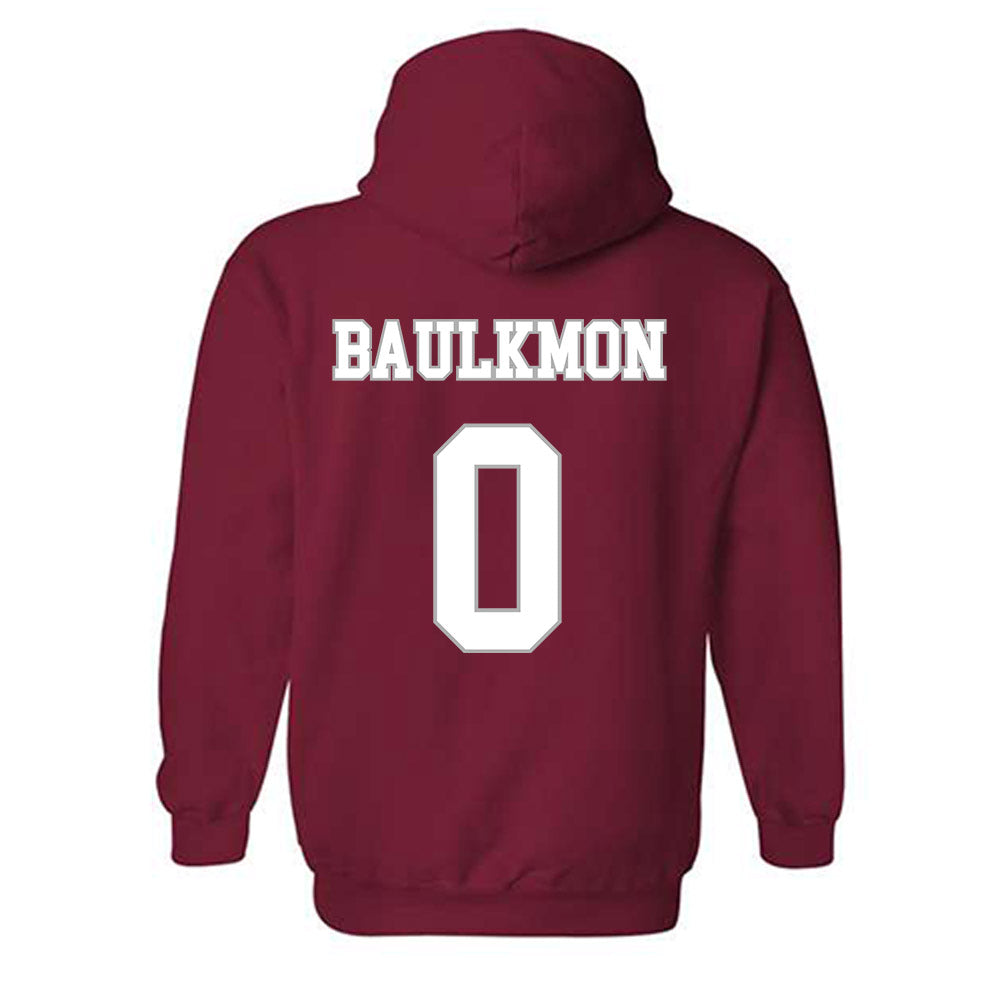 Troy - NCAA Women's Basketball : Kareem Baulkmon - Shersey Hooded Sweatshirt-1
