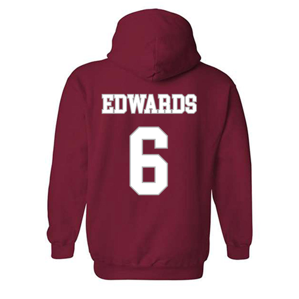 Troy - NCAA Women's Basketball : Shakirah Edwards - Shersey Hooded Sweatshirt-1