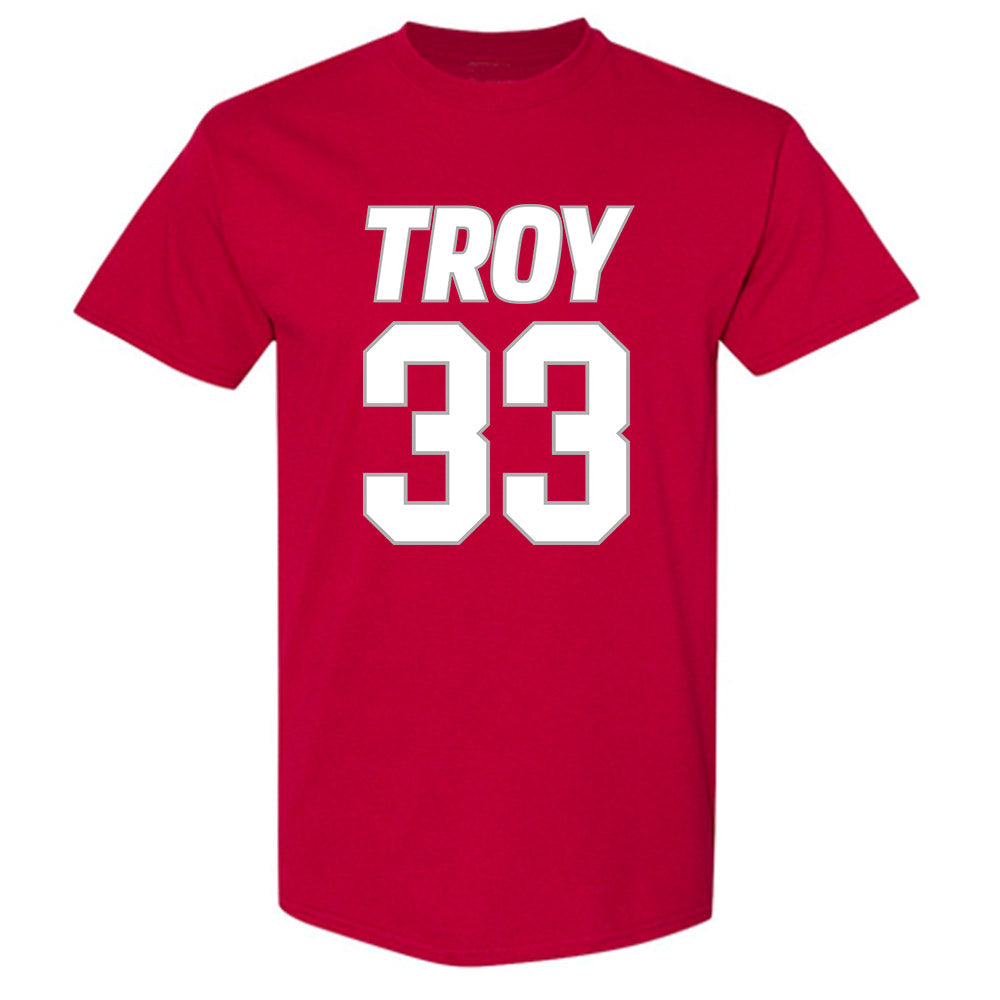 Troy - NCAA Women's Basketball : Taliah Martin - Shersey T-Shirt-0