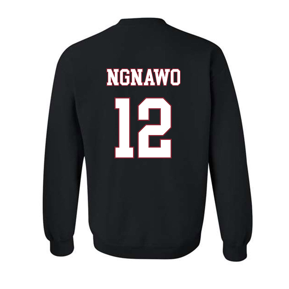 Troy - NCAA Women's Basketball : Fortuna Ngnawo - Crewneck Sweatshirt-1