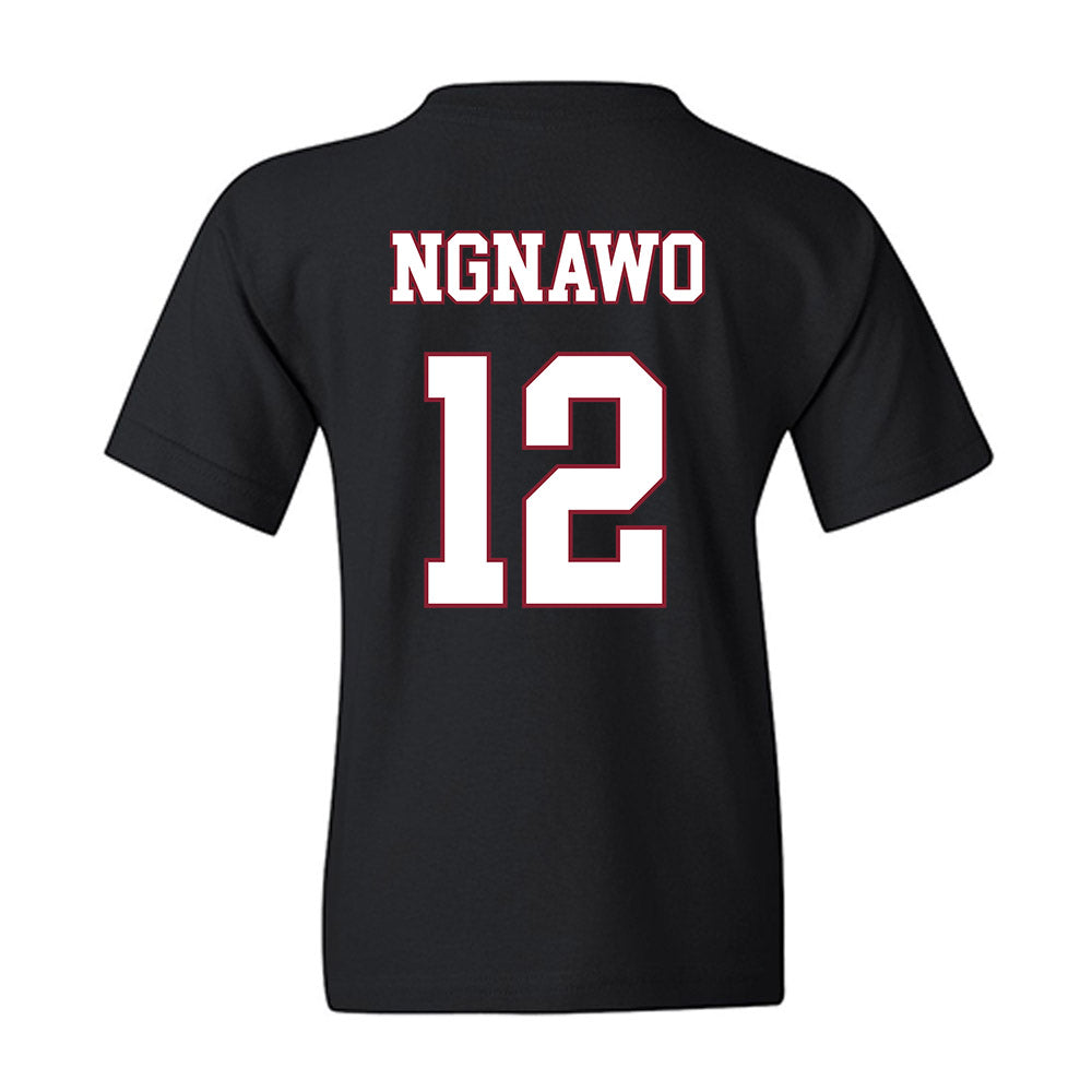 Troy - NCAA Women's Basketball : Fortuna Ngnawo - Youth T-Shirt-1