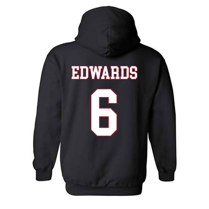 Troy - NCAA Women's Basketball : Shakirah Edwards - Hooded Sweatshirt-1