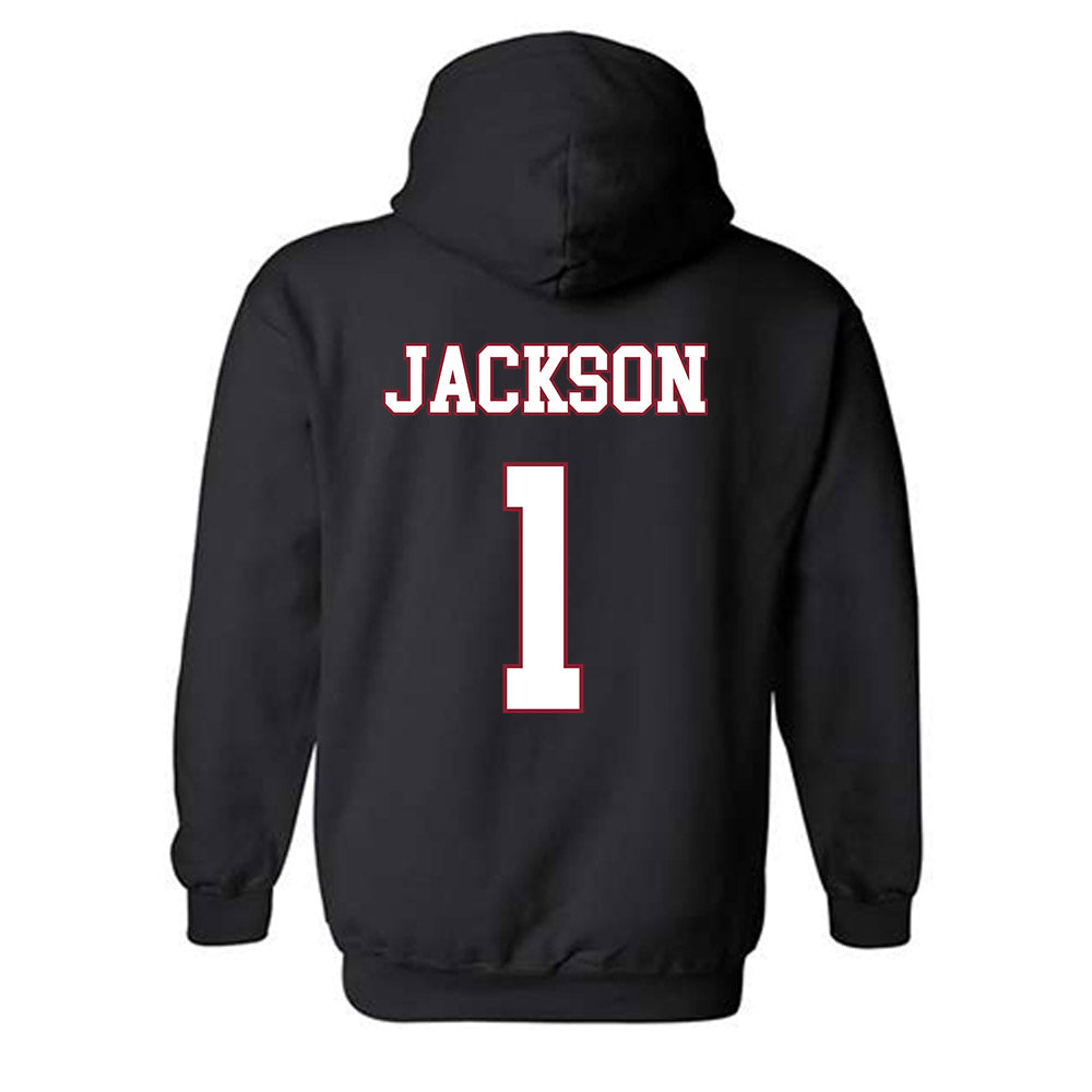 Troy - NCAA Women's Basketball : Saniya Jackson - Hooded Sweatshirt-1