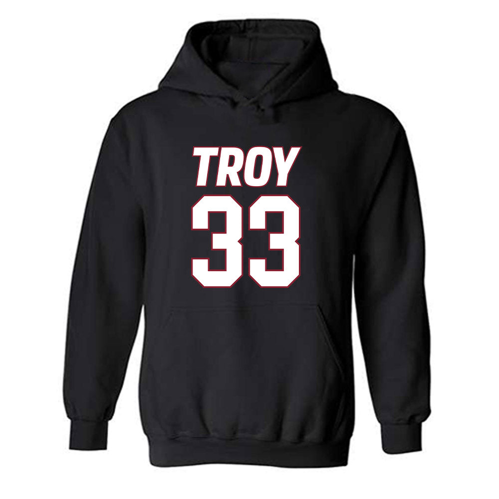 Troy - NCAA Women's Basketball : Taliah Martin - Hooded Sweatshirt-0