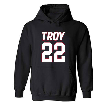 Troy - NCAA Women's Basketball : Rachel Leggett - Hooded Sweatshirt-0