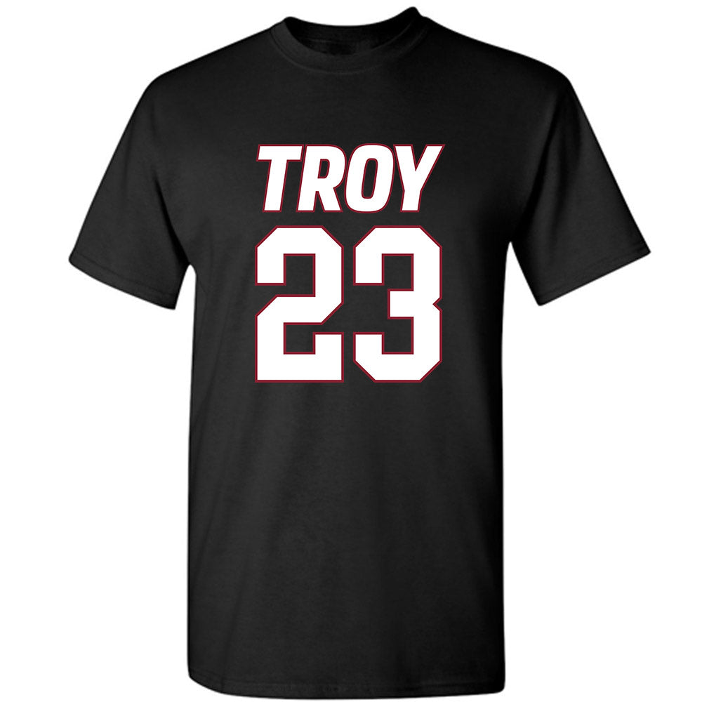 Troy - NCAA Men's Basketball : Tucker Wadsworth - T-Shirt-0