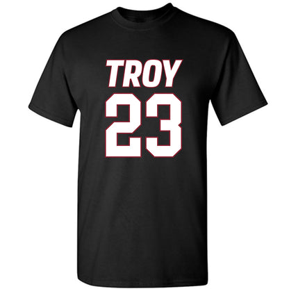 Troy - NCAA Men's Basketball : Tucker Wadsworth - T-Shirt-0