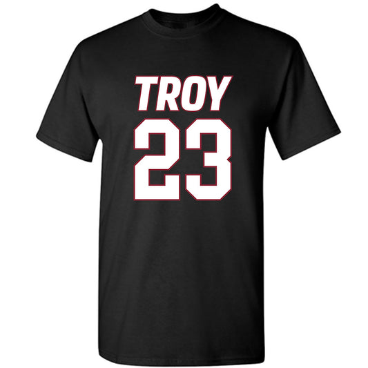 Troy - NCAA Men's Basketball : Tucker Wadsworth - T-Shirt-0