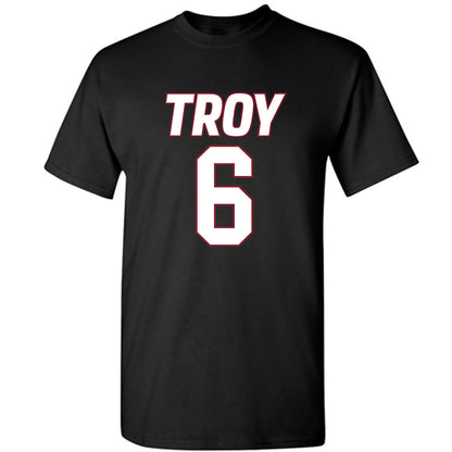Troy - NCAA Women's Basketball : Shakirah Edwards - T-Shirt-0