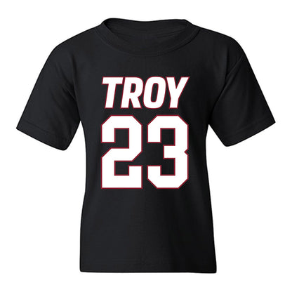 Troy - NCAA Men's Basketball : Tucker Wadsworth - Youth T-Shirt-0