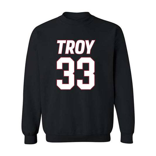 Troy - NCAA Women's Basketball : Taliah Martin - Crewneck Sweatshirt-0