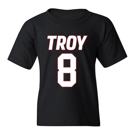Troy - Men's Basketball Alumni : Brant Smith - Classic Shersey Youth T-Shirt-0
