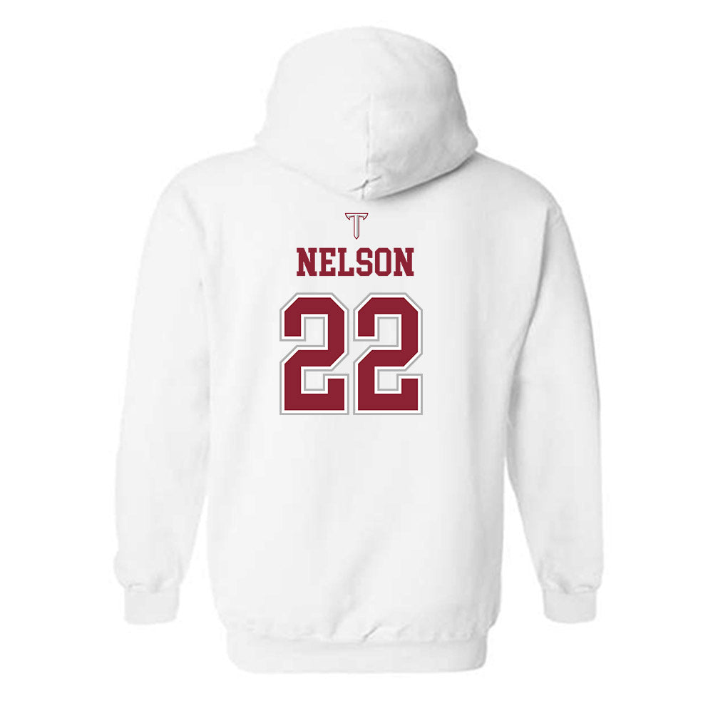 Troy - NCAA Baseball : Drew Nelson - Shersey Hooded Sweatshirt-1
