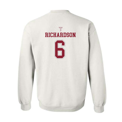 Troy - NCAA Baseball : Brady Richardson - Shersey Crewneck Sweatshirt-1