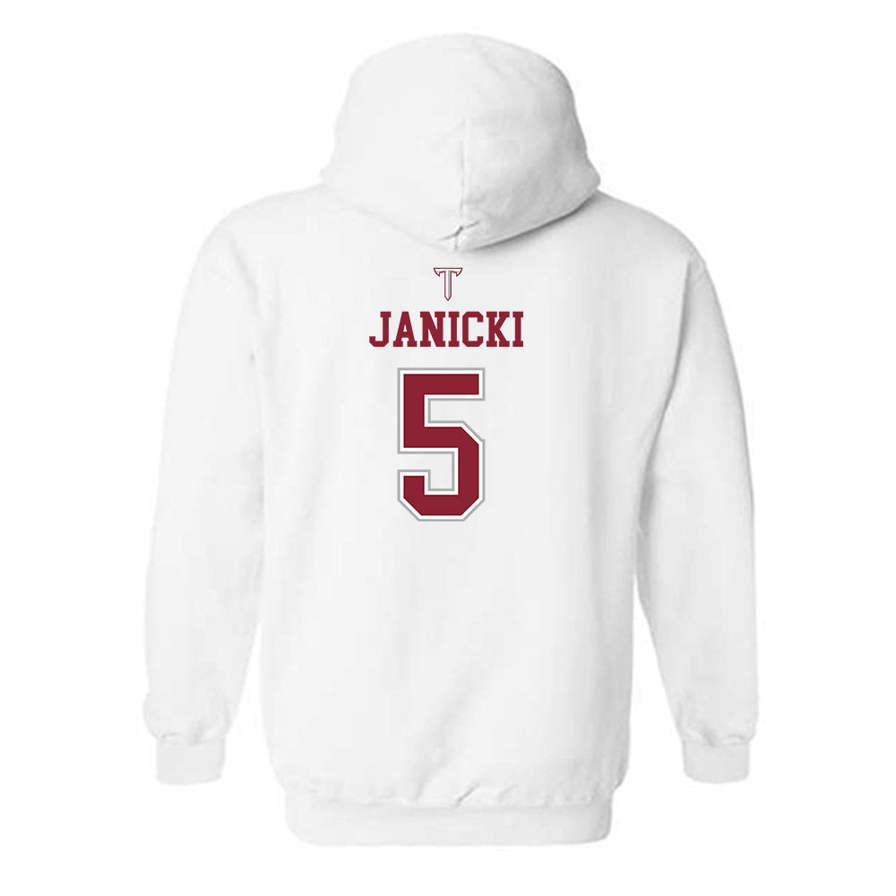 Troy - NCAA Baseball : James Janicki - Shersey Hooded Sweatshirt-1