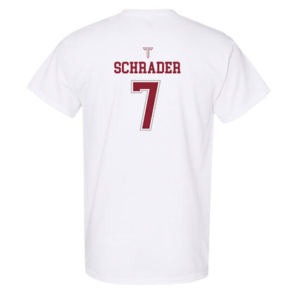 Troy - NCAA Baseball : Gavin Schrader - Shersey T-Shirt-1