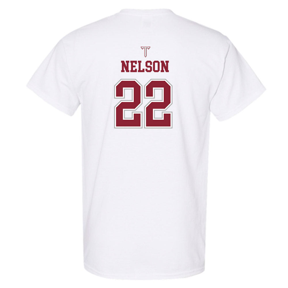 Troy - NCAA Baseball : Drew Nelson - Shersey T-Shirt-1