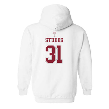 Troy - NCAA Baseball : Benjamin Stubbs - Shersey Hooded Sweatshirt-1