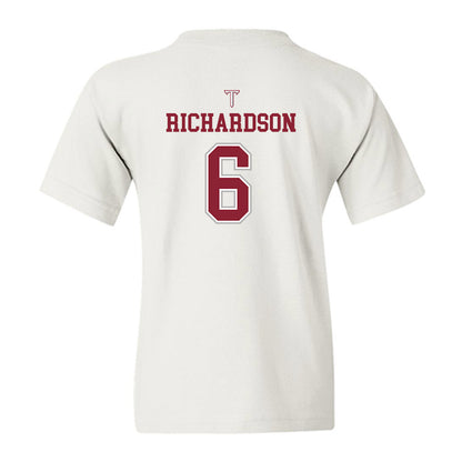 Troy - NCAA Baseball : Brady Richardson - Shersey Youth T-Shirt-1
