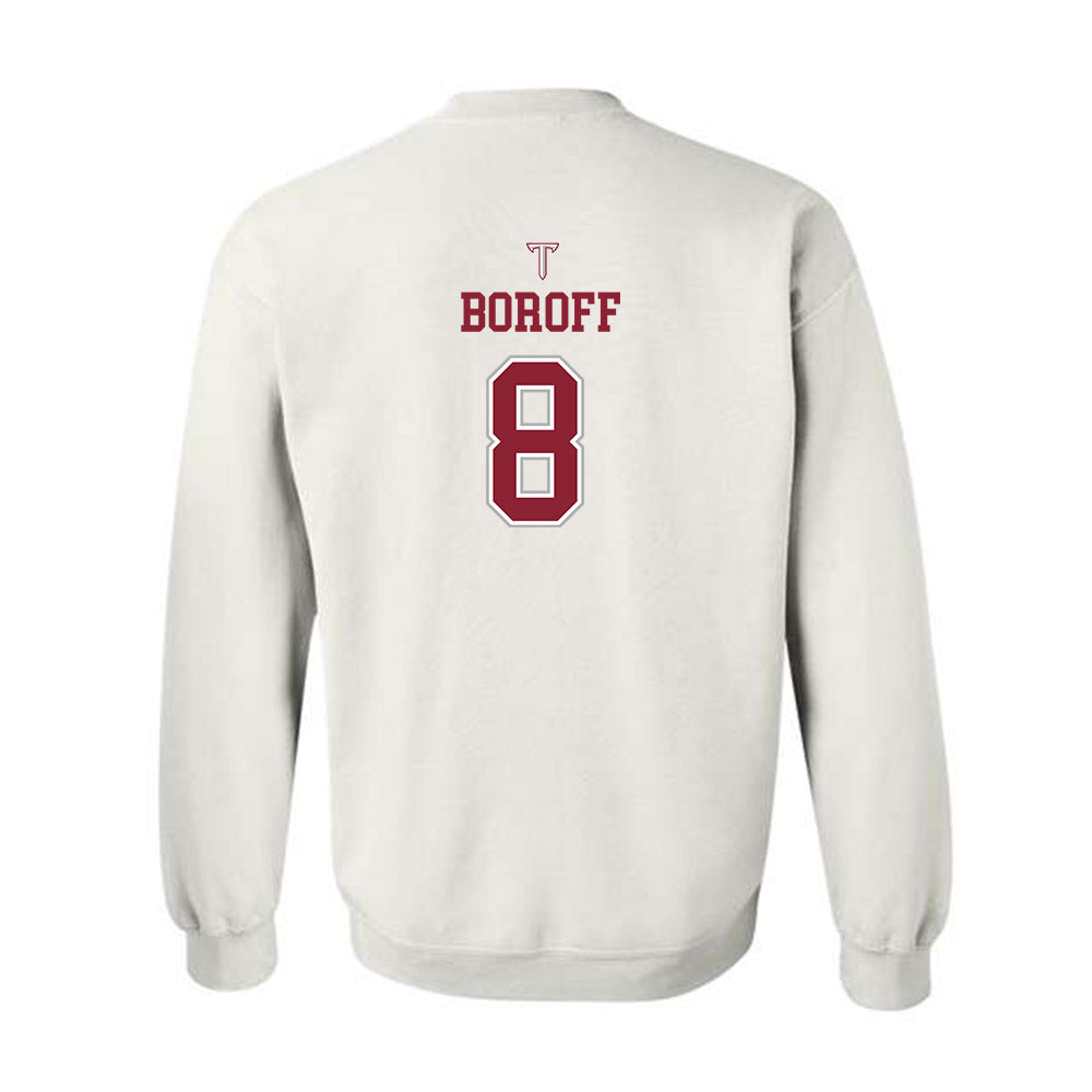 Troy - NCAA Baseball : Jabe Boroff - Shersey Crewneck Sweatshirt-1