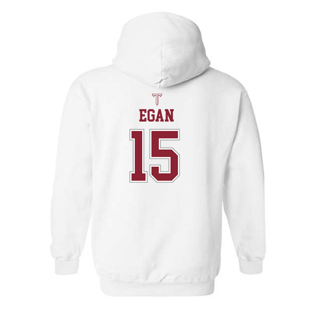 Troy - NCAA Baseball : Tommy Egan - Shersey Hooded Sweatshirt-1