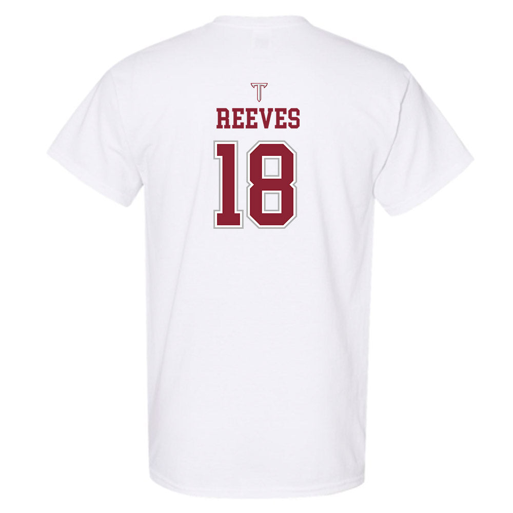 Troy - NCAA Baseball : Caden Reeves - Shersey T-Shirt-1