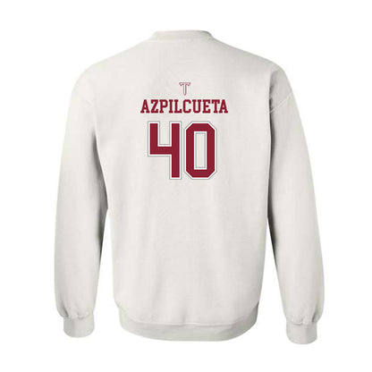 Troy - NCAA Baseball : Nico Azpilcueta - Shersey Crewneck Sweatshirt-1