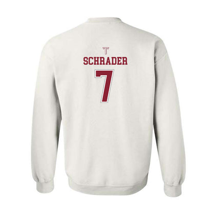 Troy - NCAA Baseball : Gavin Schrader - Shersey Crewneck Sweatshirt-1