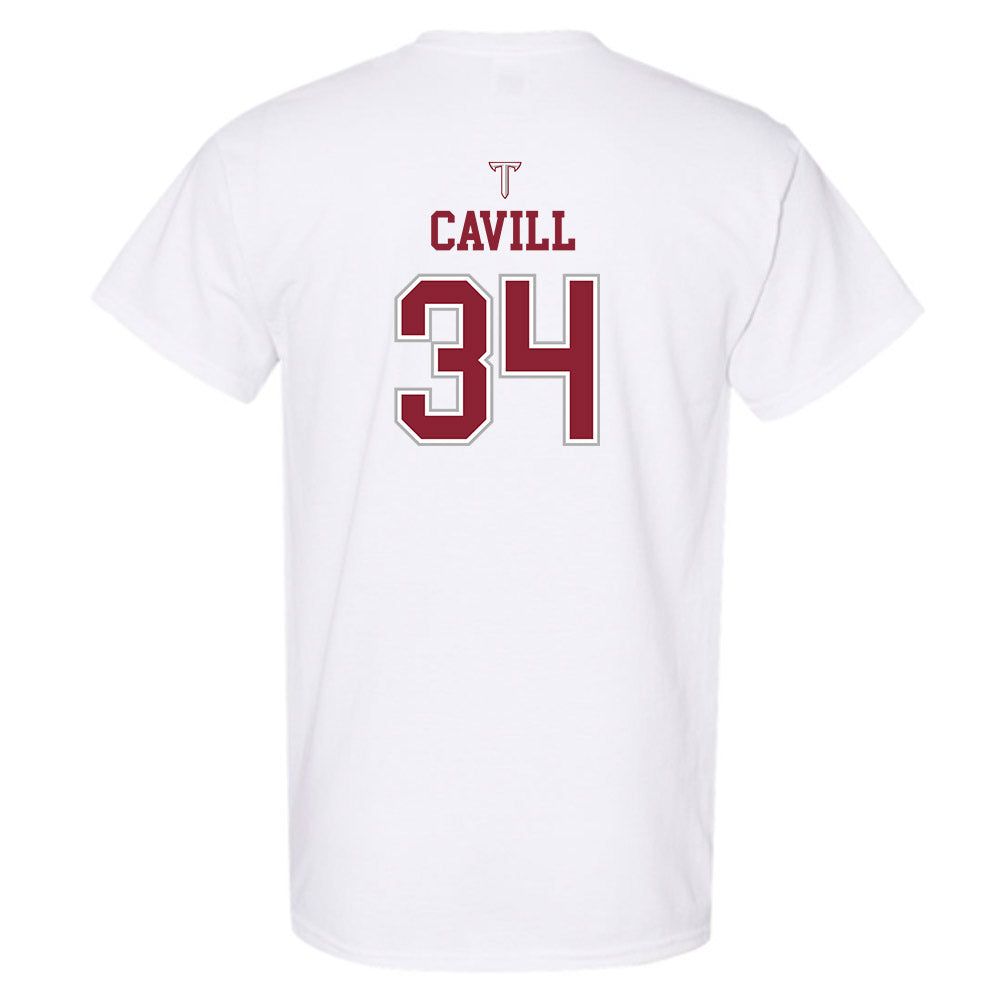 Troy - NCAA Baseball : Blake Cavill - Shersey T-Shirt-1
