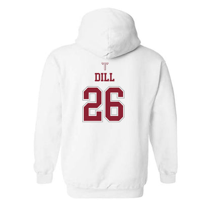 Troy - NCAA Baseball : Matthew Dill - Shersey Hooded Sweatshirt-1