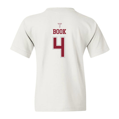 Troy - NCAA Baseball : Nolan Book - Shersey Youth T-Shirt-1