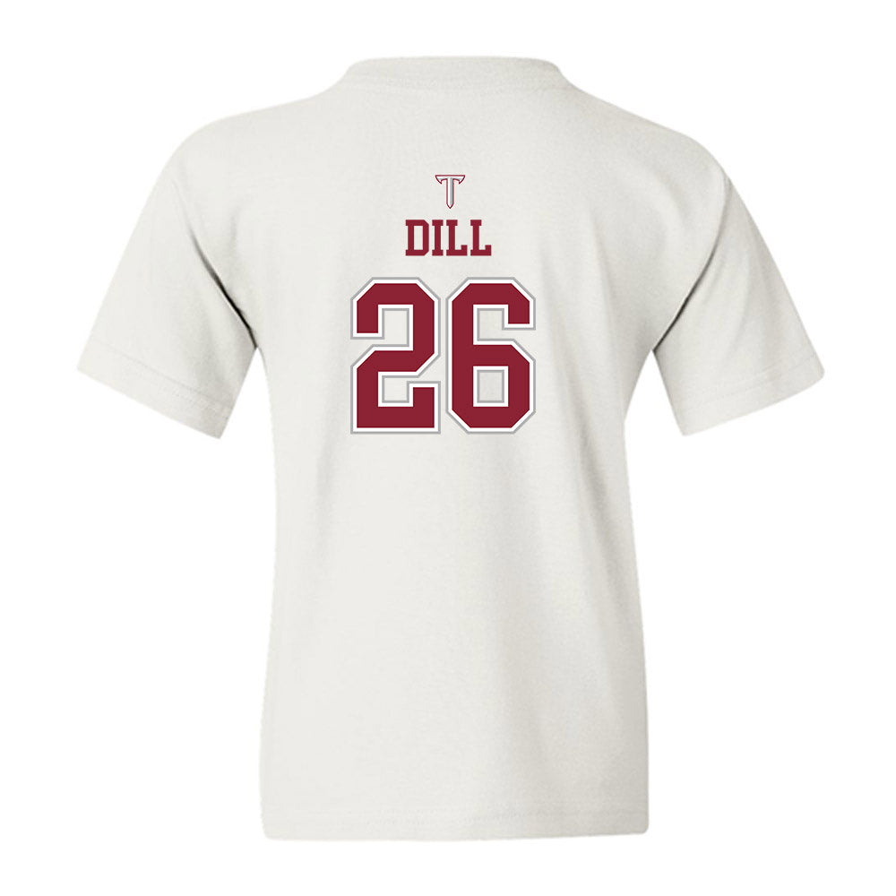 Troy - NCAA Baseball : Matthew Dill - Shersey Youth T-Shirt-1