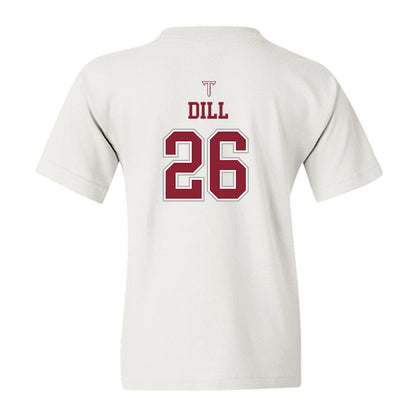 Troy - NCAA Baseball : Matthew Dill - Shersey Youth T-Shirt-1