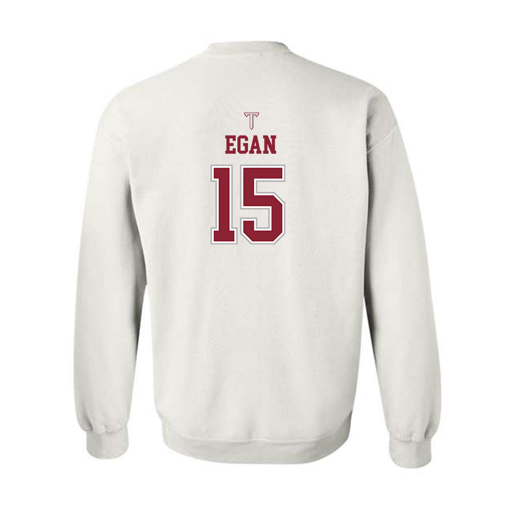 Troy - NCAA Baseball : Tommy Egan - Shersey Crewneck Sweatshirt-1