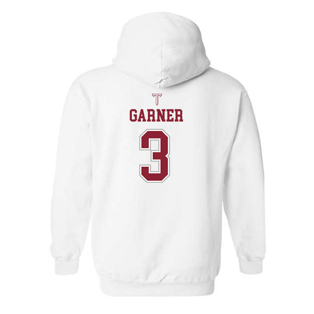 Troy - NCAA Baseball : Cole Garner - Shersey Hooded Sweatshirt-1