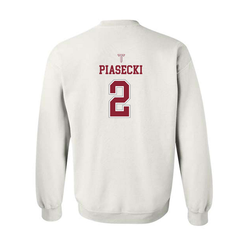 Troy - NCAA Baseball : Aaron Piasecki - Shersey Crewneck Sweatshirt-1