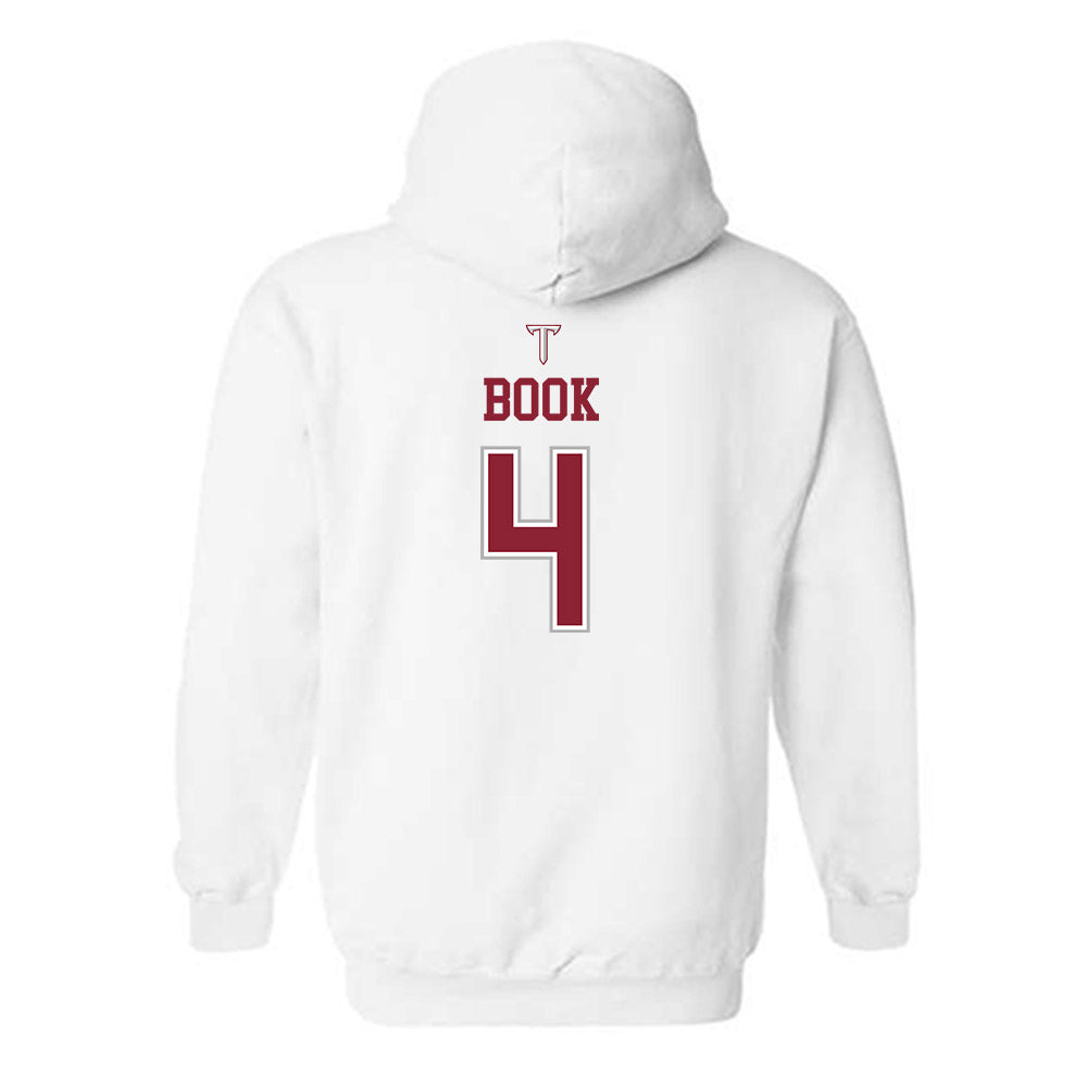Troy - NCAA Baseball : Nolan Book - Shersey Hooded Sweatshirt-1