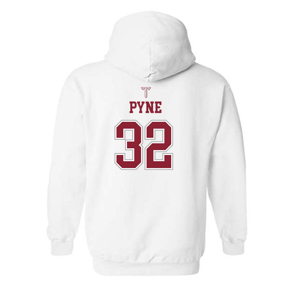 Troy - NCAA Baseball : Josh Pyne - Shersey Hooded Sweatshirt-1