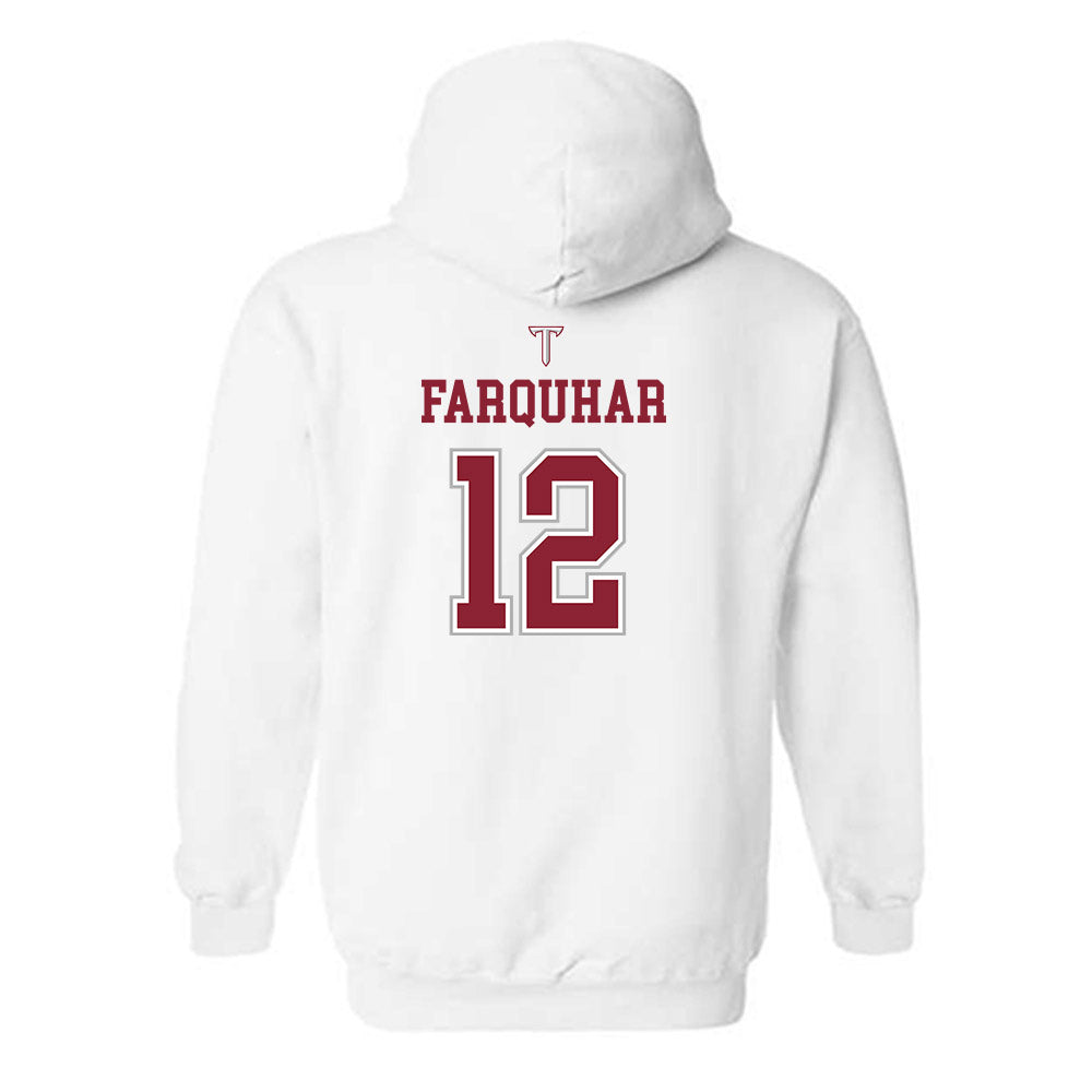 Troy - NCAA Baseball : Tate Farquhar - Shersey Hooded Sweatshirt-1