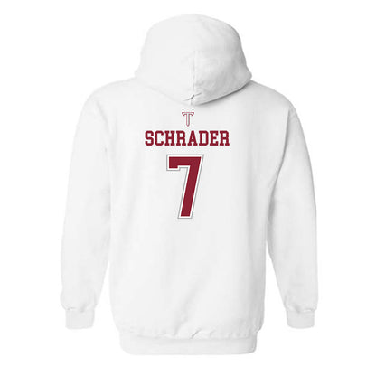 Troy - NCAA Baseball : Gavin Schrader - Shersey Hooded Sweatshirt-1